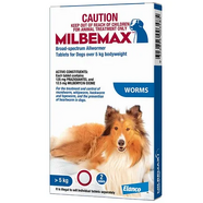 Milbemax Dog over 5kg - 2 pack