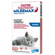 Milbemax Small Cat up to 2kg - 2 tablet pack