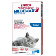 Milbemax Small Cat up to 2kg - 2 tablet pack