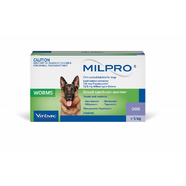 Milpro Broad Spectrum Wormer for Dogs 5-25kg 2 pack