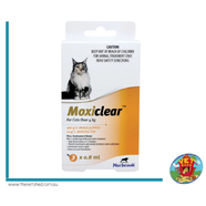 Moxiclear For Cats Over 4kg (Orange)