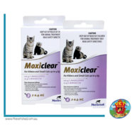 Moxiclear For Kittens, Small Cats & Ferrets up to 4 kg - 12 pack