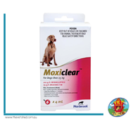 Moxiclear For Dogs over 25 kg (Red)