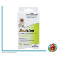 Moxiclear for Small Dogs and Puppies up to 4kg