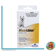 Moxiclear For Dogs 4 - 10 kg 6 pack (Apricot)
