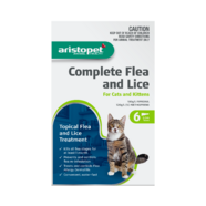 Aristopet Complete Flea and Lice For Cats & Kittens 6 pack 