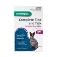 Aristopet Complete Flea and Tick for Dogs 10-20kg 3 Pack 