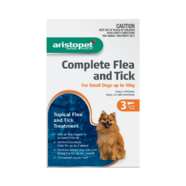 Aristopet Complete Flea and Tick for Small Dogs up to 10Kg 3 pack 