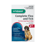 Aristopet Complete Flea and Tick for Extra Large Dogs 40-60kg 6 pack 