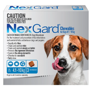 Nexgard Medium Dog 4-10kg pack of 3