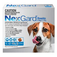 Nexgard Medium Dog 4-10kg pack of 6