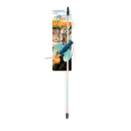 AFP Natural Instincts Play Wand Cat Toy 120cm - Morpho Moth