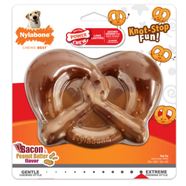 Nylabone Power Chew Giant Pretzel Bacon/Peanut Butter - Souper