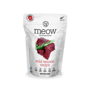 Meow Freeze Dried Cat Food - Wild Venison 50gm