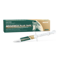 Neovemox Plus Tape Long Acting Horse Wormer & Boticide Gel (1pk)