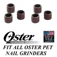 Oster Pet Grooming Nail Grinder Trimmer 3 x 60 and  3 x 100 Sanding Grit Bands