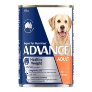 Advance Canine Weight Control All Breed Chicken Rice 405gm x 12 cans