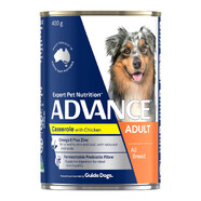Advance Adult Dog Chicken Casserole 400g x 12