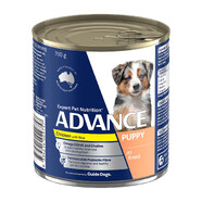 Advance Puppy Chicken & Rice Cans 700gm x 12