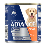 Advance Canine Weight Control All Breed Chicken Rice 700g x 12