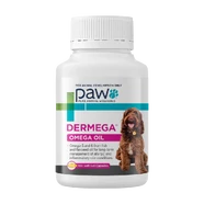 PAW Dermega Omega Oil Skin Support Capsules for Dogs - 100 Pack