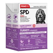 SPD Slow Cooked Turkey & Flaxseed 354g x12