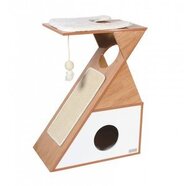 FurKidz Scratching Ramp with Home 70x53x30cm