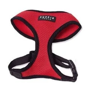 Puppia Soft Mesh Harness [Colour: Red] [Size: Large]