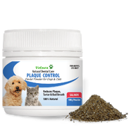 Vetnex Plaque Control Dental Powder 100g - Salmon