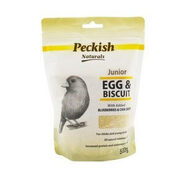 Peckish Junior Egg & Biscuit Blueberry 500gm