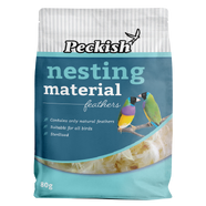 Peckish Nesting Material Feathers 80g