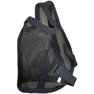 Piccolo Mini Horse Fly Mask Black Small