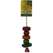 Birdie Nibbler Walnut & Fruit Slice Kabob