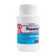 Popantel Allwormer Tablets for Dogs 10kg 100 pack