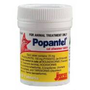 Popantel Cat 5kg - Bottle of 50 Tablets 