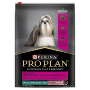 Pro Plan Adult Sensitive Skin & Stomach SML/ TOY Breed Dry Dog Food 2.5Kg