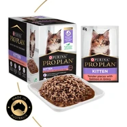 Pro Plan Kitten Salmon in Gravy Wet Cat Food 85g x 12 Sachets