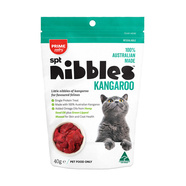 Prime Single Protein Treat Nibbles for Cats 40g - Roo Flavour