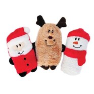 Zippy Paws Holiday Squeaky Buddies 3 pack