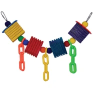  *CLEARANCE* Groovy Chain Bird Toy 50.5 x 8.5cm