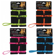Scream Cat & Puppy Reflective Adjustable Harness & Leash