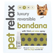 Pet Relax Reversible Bandana Kit - Small (5 - 10kg)