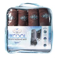 Professionals Choice 2XCool Sports Boots - 4 Pack Large Chocolate