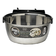 Midwest Snap'y Fit Stainless Steel Crate Bowl - 300ml