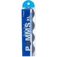 Pomms Equine Ear Plugs XL Smooth Style [Size: Warmblood] 4pk