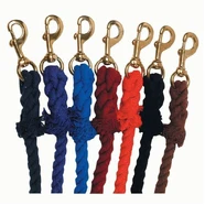 Heavy 3/4" Cotton Lead Rope 10'0"/3.05M Blue