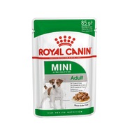Royal Canin Mini Adult Gravy Pouches 85g x 12
