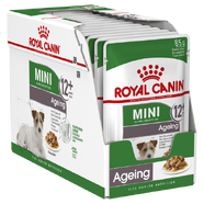 Royal Canin Mini Ageing 12+ Gravy Pouches 85g x 12