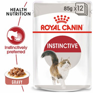 Royal Canin Instinctive in gravy cat wet food pouches 85gm x 12