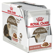 Royal Canin Feline Ageing 12+ in gravy sachets 85g x 12 